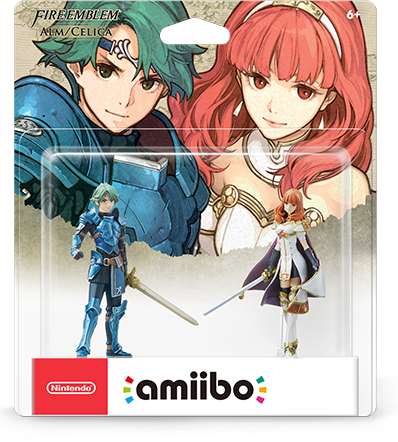 Fire Emblem Echoes - Alm and Celica amiibo two-pack