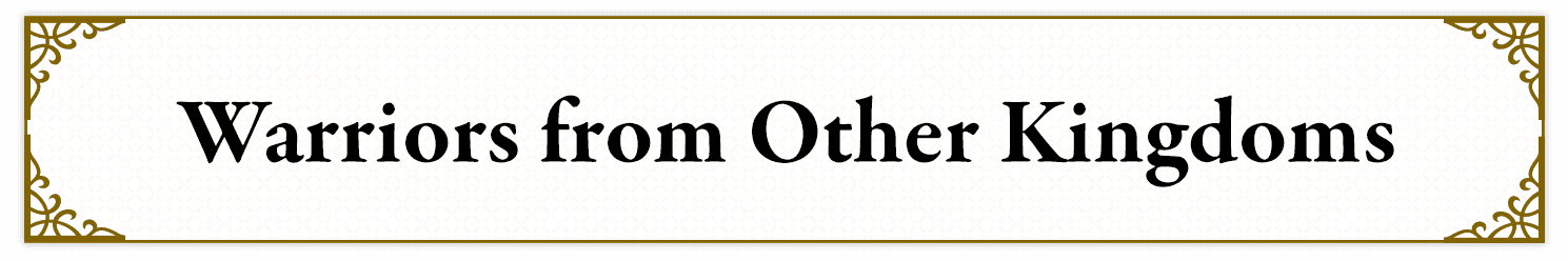 Warriors from Other Kingdoms